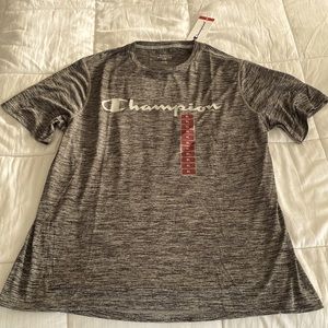 Men’s XL Grey Champion T-shirt; NWT